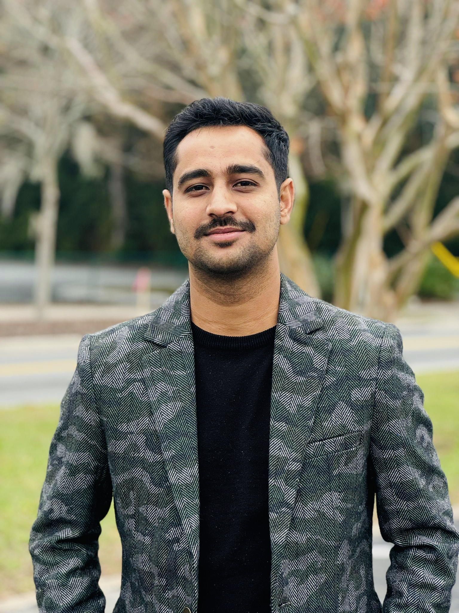 Portrait of A K M Rokonuzzaman Sonet